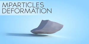 Deformation с mParticles в 3DS Max