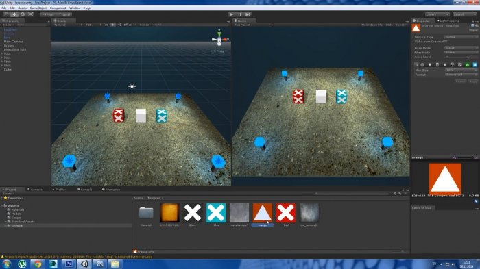 Материалы и текстуры в Unity3D