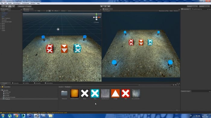 Материалы и текстуры в Unity3D
