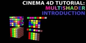 Cinema 4D Tutorial - Introduction to the Multi-Shader