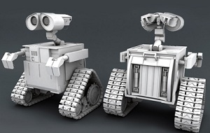 Моделирование робота WALL-E в Maya