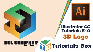 3D логотип в Illustrator CC