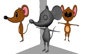 Моделирование мультяшной мыши в Maya