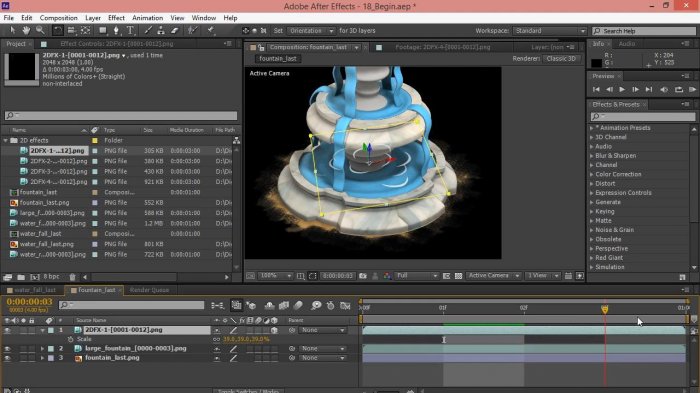 Зацикленная анимация для игр в 3ds Max и After Effects