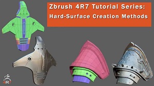 Методы hard surface моделирования в Zbrush 4R7