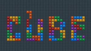 Текстовый эффект в стиле тетриса в Photoshop