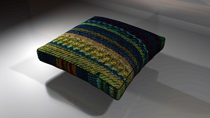 Моделирование и текстурирование подушки в Maya