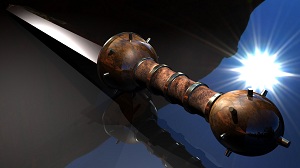 Моделирование римского меча в Maya