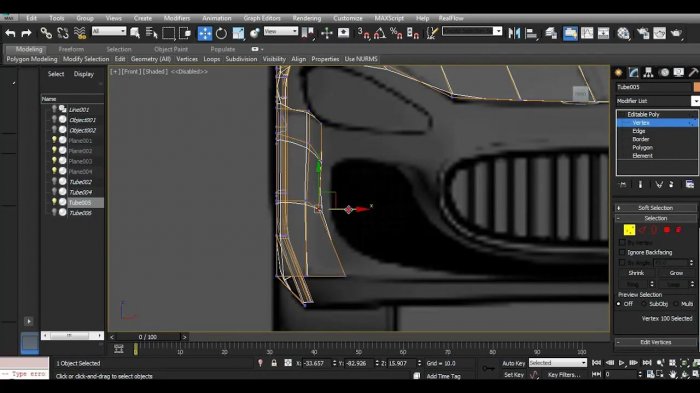 Моделирование автомобиля в 3ds Max
