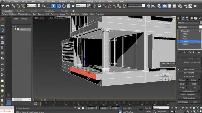 Моделинг простого дома в 3ds Max