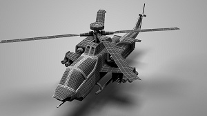 Моделирование вертолета Apache в 3ds Max
