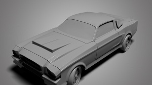 Моделирование Gt 500 в 3ds Max