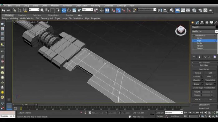 Моделирование фэнтезийного меча в 3ds Max