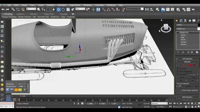 Моделирование винтажного автомобиля в 3ds Max