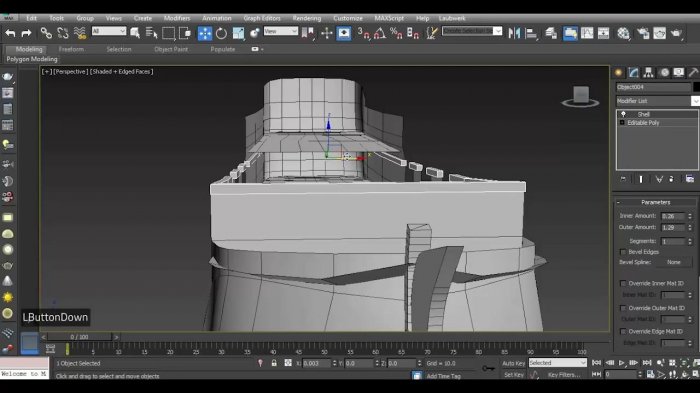 Моделирование пиратского корабля в 3ds Max