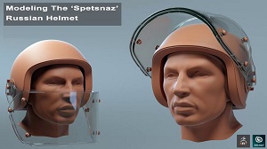 Моделирование шлема спецназа в 3ds Max и Zbrush