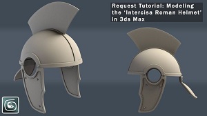 Моделирование римского шлема в 3ds Max