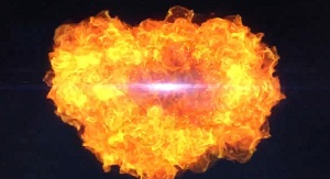 Огненный взрыв с частицами в After Effects