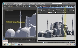 Моделирование Собора Святой Софии в 3ds Max