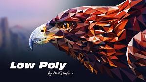 Рисуем орла в стиле low poly в Illustrator