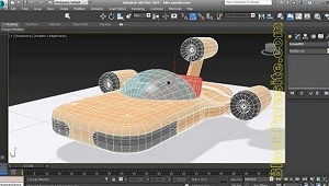 Моделирование Лендспидера Скайуокера в 3ds Max