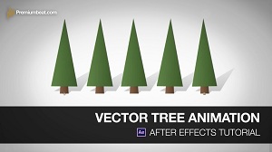 Анимация деревьев в After Effects