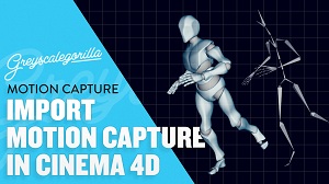 Импорт данных Motion Capture в Cinema 4D