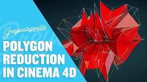 Полигональное редукцирование в Cinema 4D