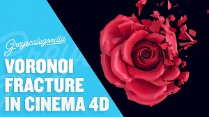 Разрушение объекта с Voronoi Fracture в Cinema 4D