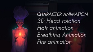 Повороты головы и анимация волос в After Effects