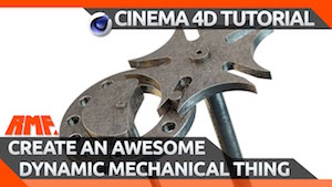 Мальтийский механизм в Cinema 4D
