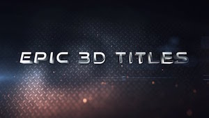 Эпический 3D тайтл в After Effects