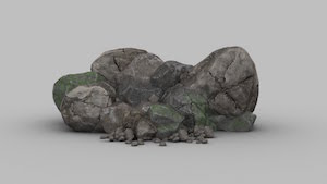 Моделирование камней в Zbrush