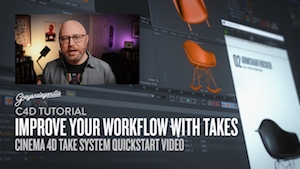 Улучшаем рабочий процесс с Take System в Cinema 4D