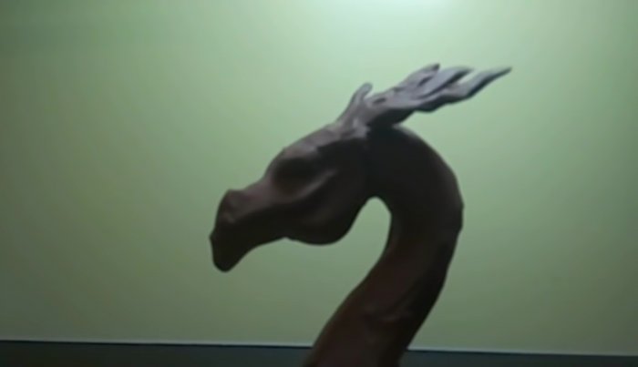 Традиционный скульптинг дракона
