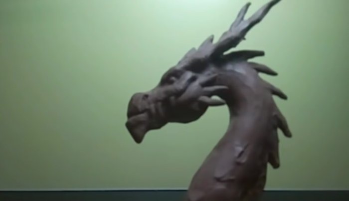 Традиционный скульптинг дракона