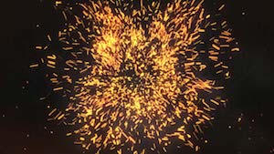 Взрыв огня с искрами и дымом в After Effects с Trapcode Particular (Explosion, Fire, Smoke)