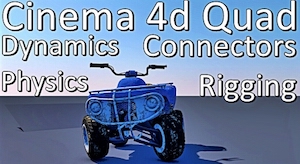 Риггинг квадроцикла в Cinema 4D