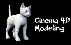 Моделирование кота в Cinema 4D