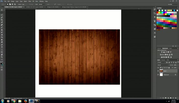 Рисуем деревянный ящик в Photoshop
