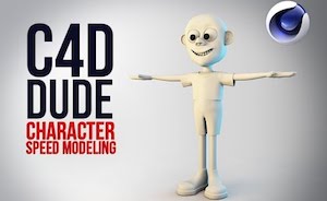 Моделинг персонажа в Cinema 4D