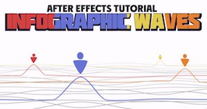 Волны в инфографике в After Effects
