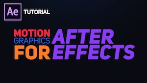 Бодрая анимация текста в After Effects