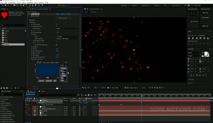 Создание заставки к видео в After Effects